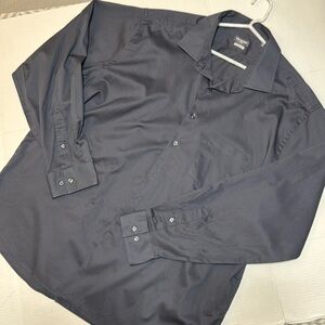 Big and tall mens van heusen flex regular fit stretch button up